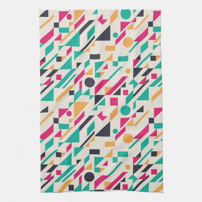 Abstract pattern 3 kitchen towel (Vertical)