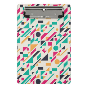 Abstract pattern 3 mini clipboard