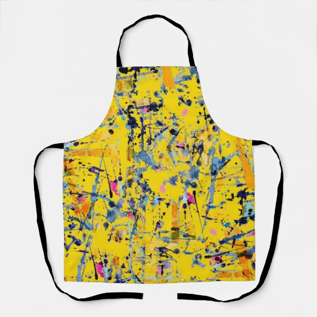 Abstract pattern apron (Front)