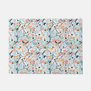 Abstract pattern  , autumn pattern doormat