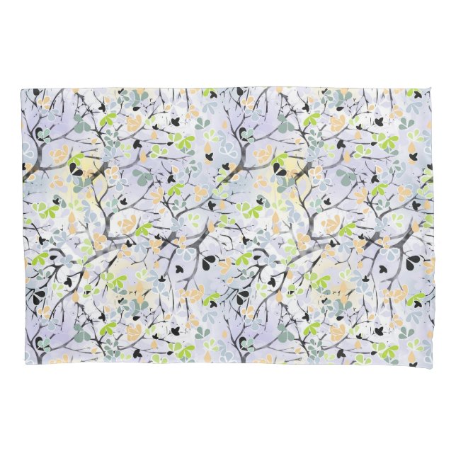 Abstract pattern  , autumn pattern pillowcase (Front)