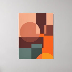  Abstract pattern background circle   Canvas Print