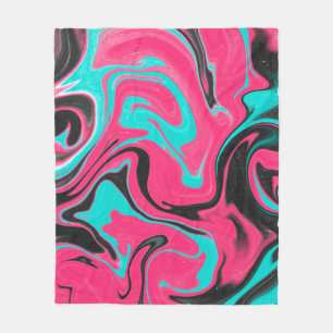 Abstract pattern background with gradient texturea fleece blanket