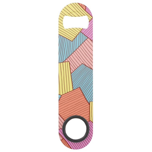 Abstract pattern bar key (Front)