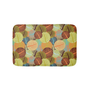 Abstract pattern bath mat