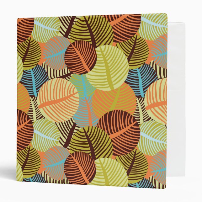 Abstract pattern binder (Front/Inside)