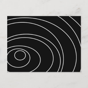 Abstract pattern - black and white. announcement postcard