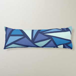 Abstract pattern body pillow