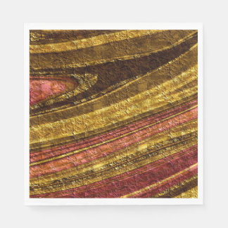 Abstract pattern ,brown and yellow , texture , red napkin
