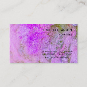 Abstract pattern business card