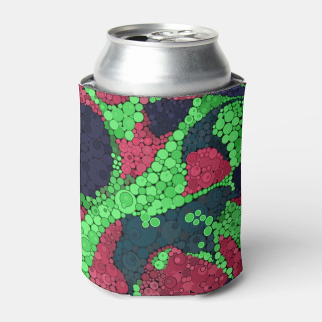Abstract pattern can cooler (Can Front)