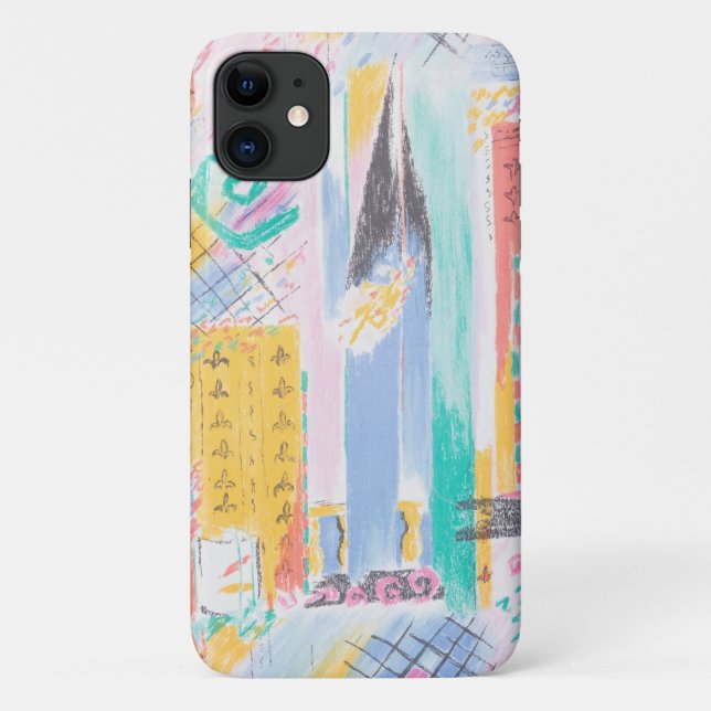 Abstract pattern Case-Mate iPhone case (Back)