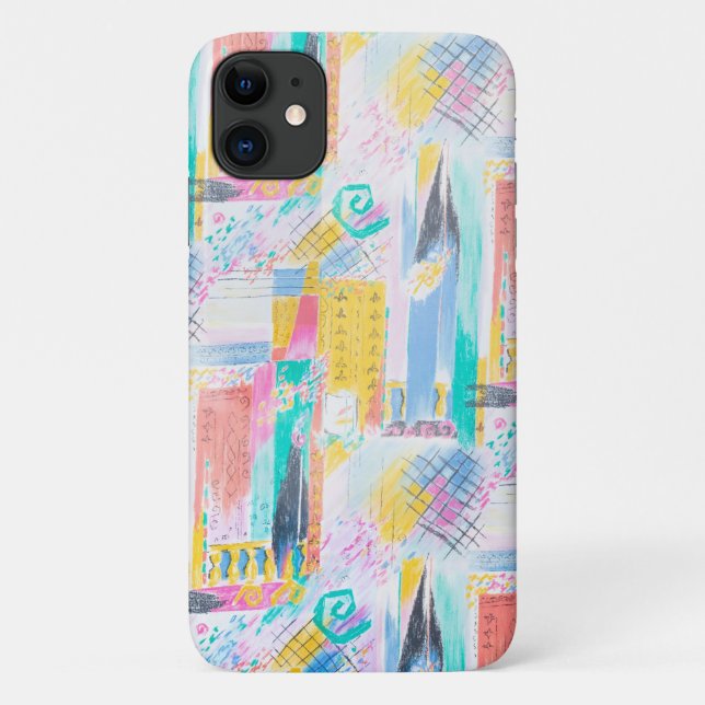 Abstract pattern Case-Mate iPhone case (Back)