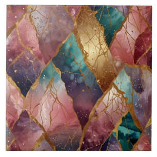 Abstract pattern Ceramic Tile