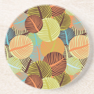 Abstract pattern coaster