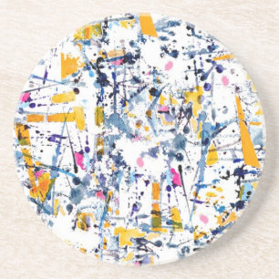 Abstract pattern coaster