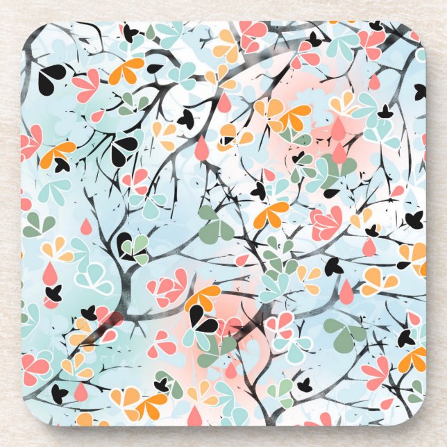 Abstract pattern coaster (Front)