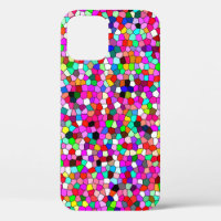 abstract pattern, coloured mosaic wallpaper, geome