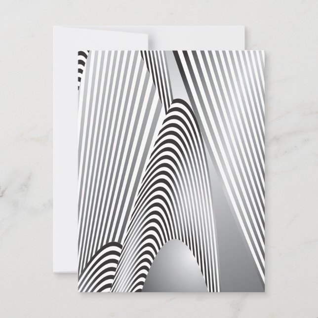 Abstract Pattern Creation 3 Card (Front)