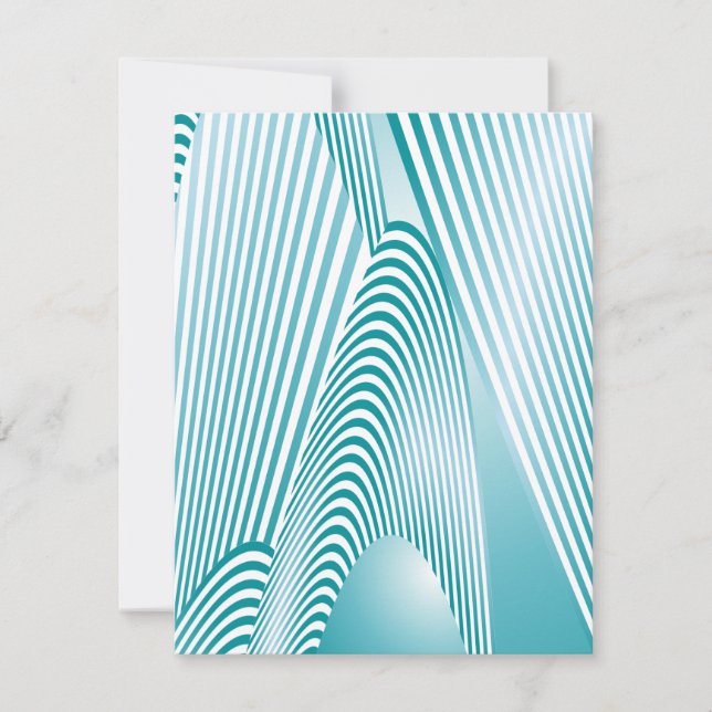 Abstract Pattern Creation 4 Card (Front)