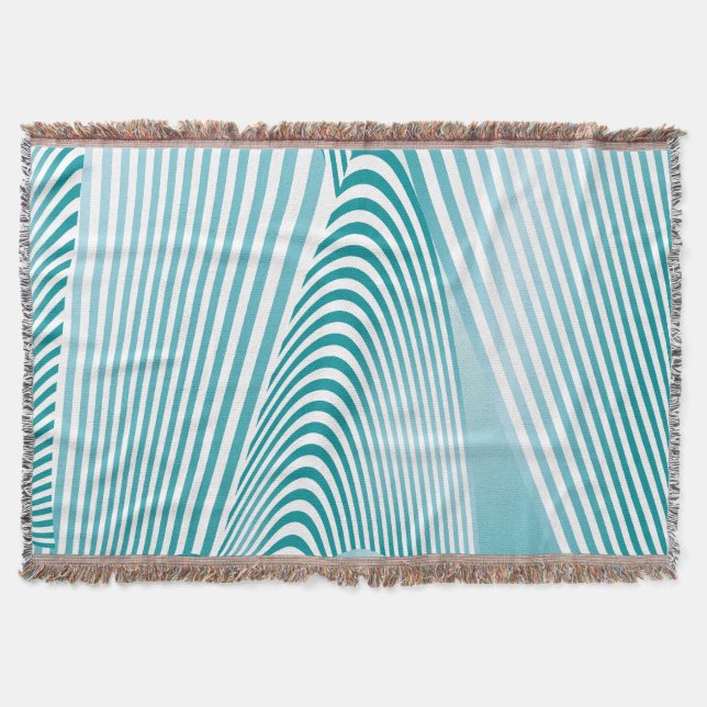 Abstract Pattern Creation 4 Throw Blanket (Front)