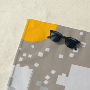 Abstract Pattern Creation Beach Towel