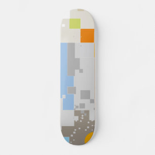 Abstract Pattern Creation Skateboard