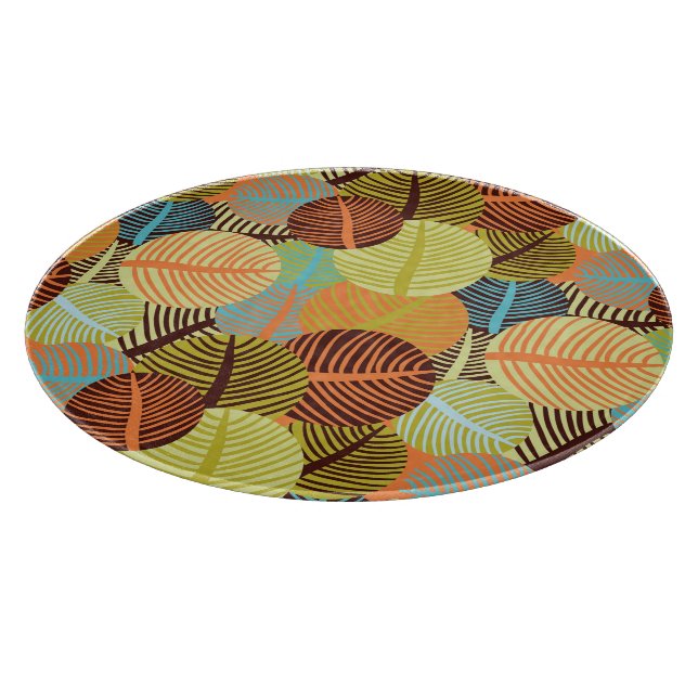 Abstract pattern cutting board (Corner)