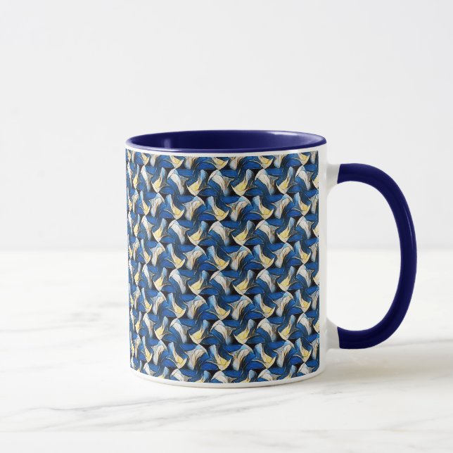 Abstract pattern design 1212 - Coffee Mug (Right)