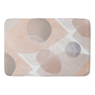 Abstract Pattern Design Bath Mat