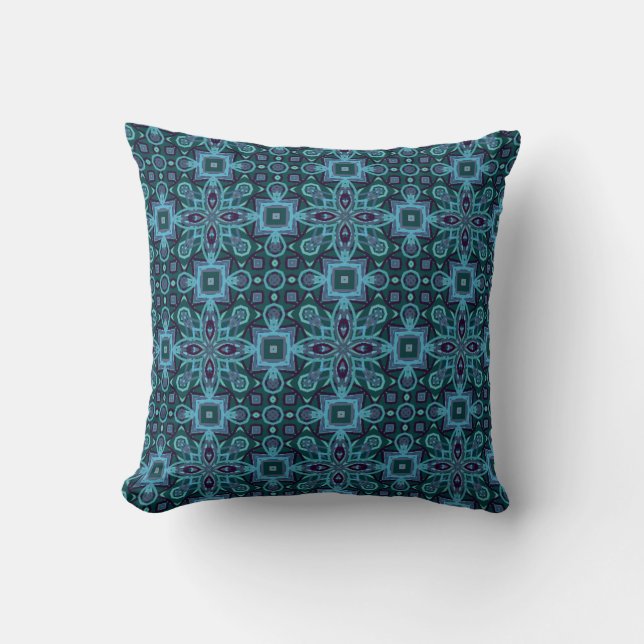 Abstract Pattern Design Texture Background Throw Pillow (Front)