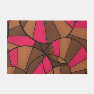 Abstract pattern doormat