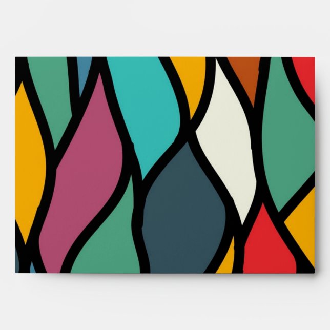 Abstract pattern envelope (Front)