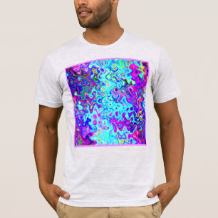 Abstract Pattern Expressive Vibrant Design T-Shirt
