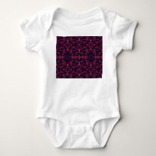 Abstract pattern, hand-drawn, seamless design. baby bodysuit