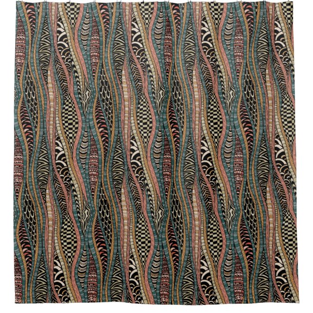 Abstract pattern in ethnic style (Front)