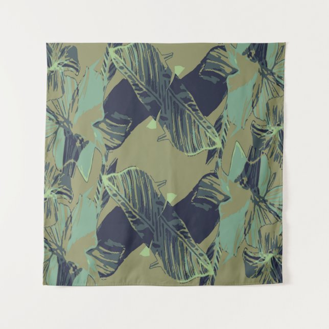 Abstract pattern in vintage background, modern, be tapestry (Front)