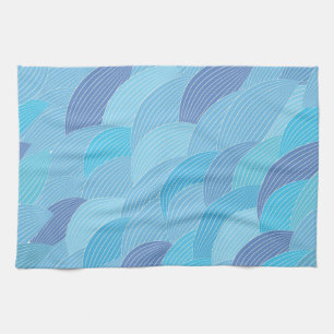 Abstract pattern kitchen towel