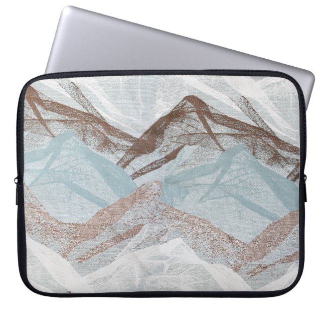 Abstract pattern laptop sleeve (Front)