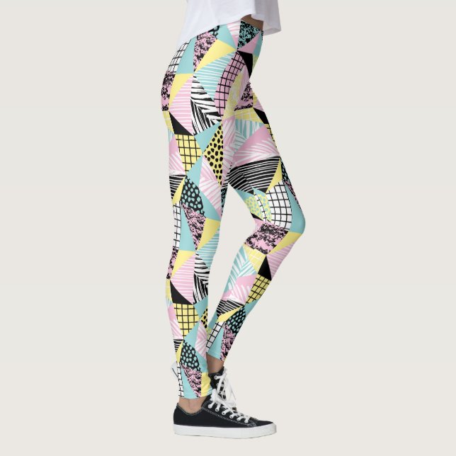 Abstract Pattern leggings (Right)