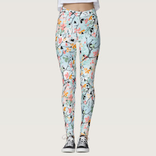 Abstract pattern leggings