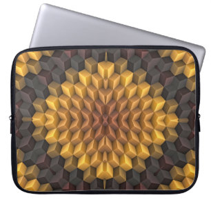 Abstract pattern manipulationabstract,art,artistic laptop sleeve