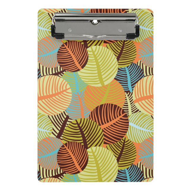 Abstract pattern mini clipboard (Front)