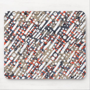 Abstract pattern mouse pad