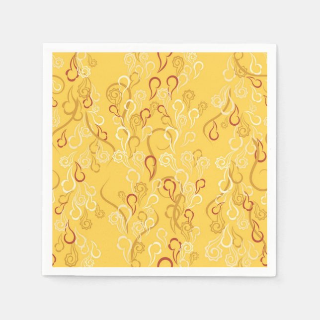 Abstract pattern napkin (Front)