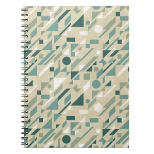 Abstract pattern notebook