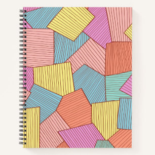 Abstract pattern notebook