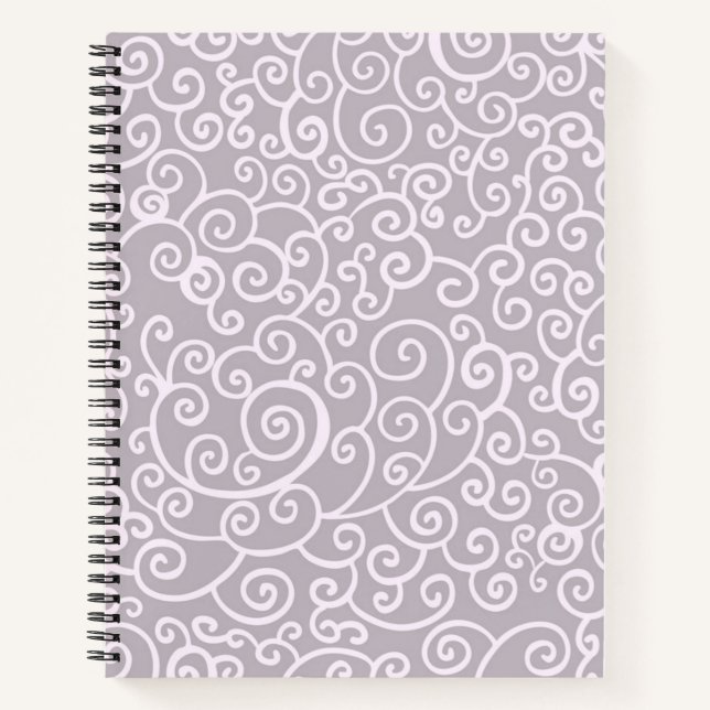 Abstract pattern notebook (Front)