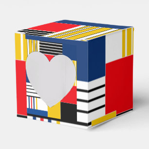 Abstract pattern . Patchwork . Favor Box