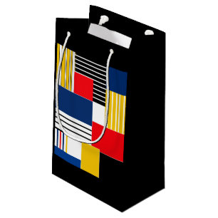 Abstract pattern . Patchwork . Small Gift Bag